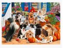 Puzzle drewniane 1000 elementów Psia przyjaźń Trefl