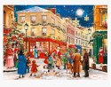 Puzzle drewniane 1000 elementów Świąteczna aleja Trefl