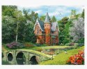 Puzzle drewniane 1000 elementów Wiktoriański dom Trefl