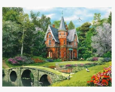 Puzzle drewniane 1000 elementów Wiktoriański dom Trefl