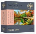 Puzzle drewniane 500 elementów Central Park Trefl