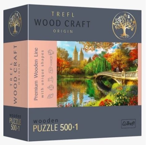 Puzzle drewniane 500 elementów Central Park Trefl