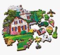 Puzzle drewniane 500 elementów Letnia przystań Trefl