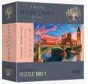 Puzzle drewniane 500 elementów Londyn Big Ben Trefl