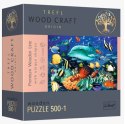 Puzzle drewniane 500 elementów Morskie życie rafa Trefl