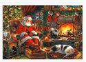 Puzzle drewniane 500 elementów Świąteczny wieczór Trefl