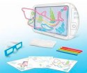 Tablica 3D podświetlana neonowa i okulary Madej
