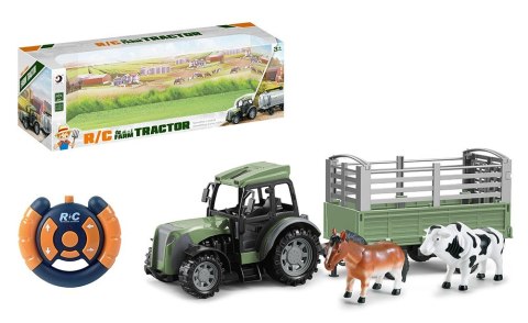 Traktor R/C z przyczepą z balustradami ASKATO