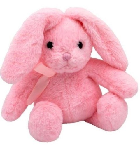Maskotka Króliczek Maniek różowy 25 cm TULILO