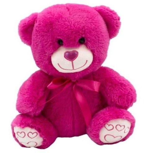 Maskotka Miś malinowy ciemny 27 cm TULILO