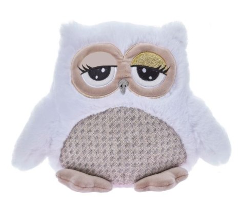 Maskotka Sowa Agnes biała 23cm Beppe