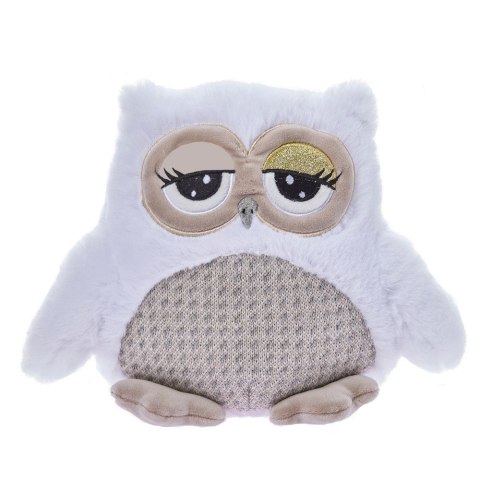 Maskotka Sowa Agnes biała 28 cm Beppe