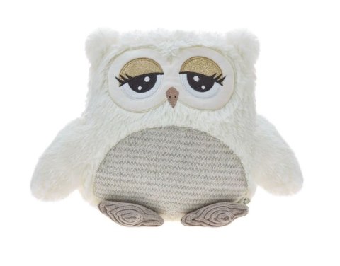 Maskotka Sowa Agnes kremowa 28cm Beppe