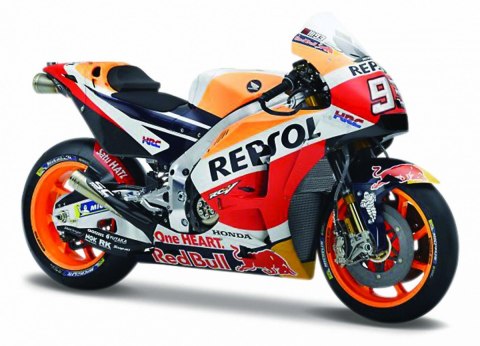 Model Motocykl Honda Repsol RC213V 2018 1/18 Maisto