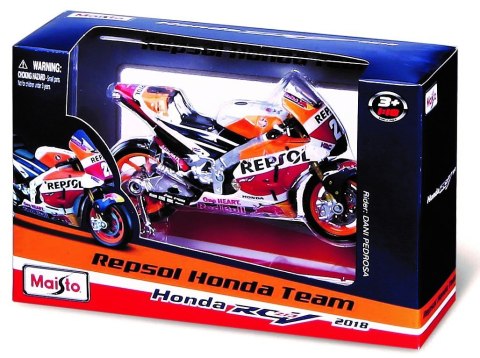 Model Motocykl Honda Repsol RC213V 2018 1/18 Maisto
