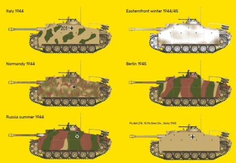 Model do sklejania Stug III ausf G 1/16 Heller