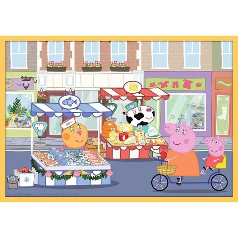 Puzzle 10w1 Poznaj Świnkę Peppę Trefl