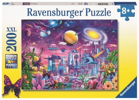 Puzzle 200 elementów 2D Kosmiczne miasto Ravensburger Polska