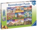 Puzzle 200 elementów 2D Monumentalne budynki Ravensburger Polska
