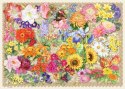 Puzzle 2D 1000 elementów Kwitnące kwiaty Ravensburger Polska