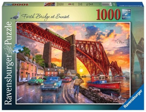 Puzzle 2D 1000 elementów Most o wschodzie słońca Ravensburger Polska