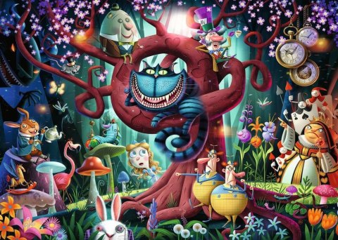 Puzzle 2D 1000 elementów Prawie wszyscy są szaleni (Alicja w krainie czarów) Ravensburger Polska
