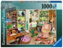 Puzzle 2D 1000 elementów Szopa ogrodowa Ravensburger Polska
