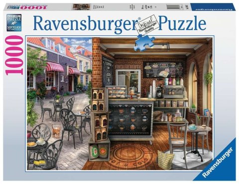 Puzzle 2D 1000 elementów Urocza kawiarnia Ravensburger Polska