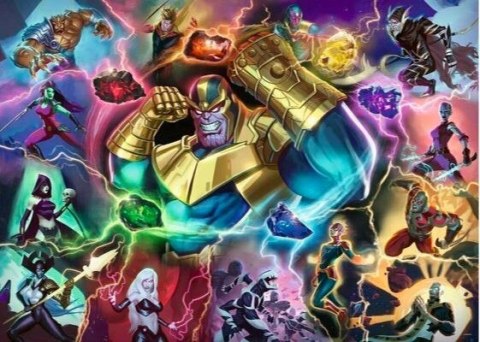 Puzzle 2D 1000 elementów Villainous. Thanos Ravensburger Polska