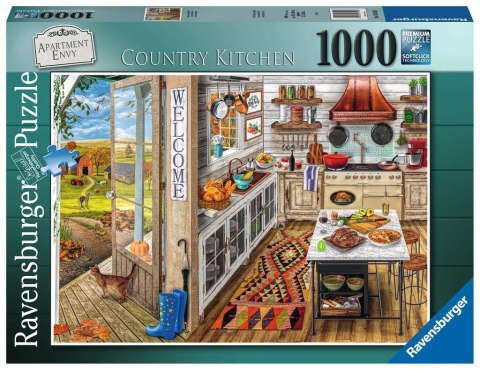Puzzle 2D 1000 elementów Wiejska kuchnia Ravensburger Polska