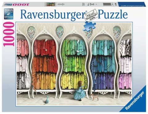Puzzle 2D 1000 elementów Zaczarowane szafy Ravensburger Polska