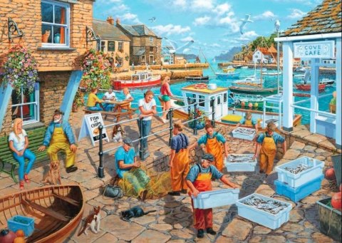 Puzzle 2D 1000 elementów Życie rybaka Ravensburger Polska