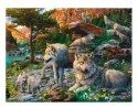 Puzzle 2D 1500 elementów Wiosenne wilki Ravensburger Polska