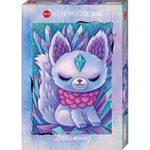Puzzle 500 elementów Dreaming, Kryształowy lis Heye