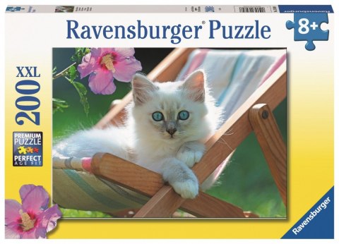 Puzzle dla dzieci 2D Zdjęcie kota 200 elementów Ravensburger Polska