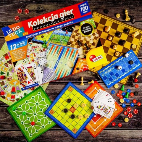 Zestaw 100 gier Ludoteca Lisciani