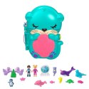Zestaw figurek Polly Pocket Oceanarium wyderki Zestaw kompaktowy Mattel