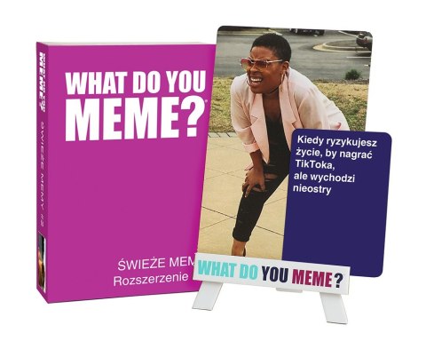 Gra What Do You Meme? Extra paka No 2 - 25 memów + 90 kart Epee