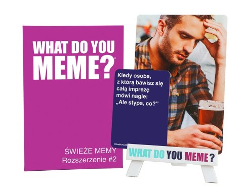 Gra What Do You Meme? Extra paka No 2 - 25 memów + 90 kart Epee