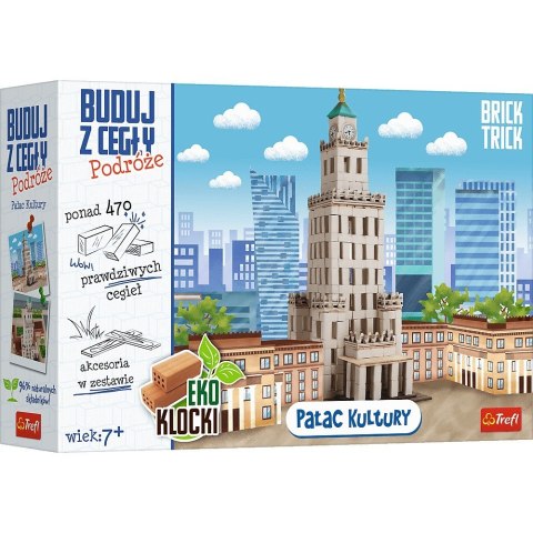 Klocki Brick Trick Pałac Kultury Podróże Trefl