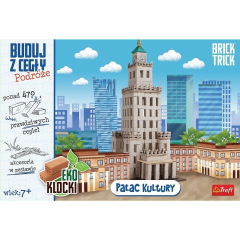 Klocki Brick Trick Pałac Kultury Podróże Trefl