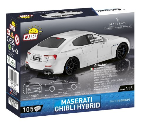 Klocki Maserati Ghibli Hybrid Cobi Klocki