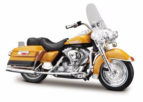 Model Motocykl Harley-Davidson 1999 FLHR Road złoty 1/18 Maisto