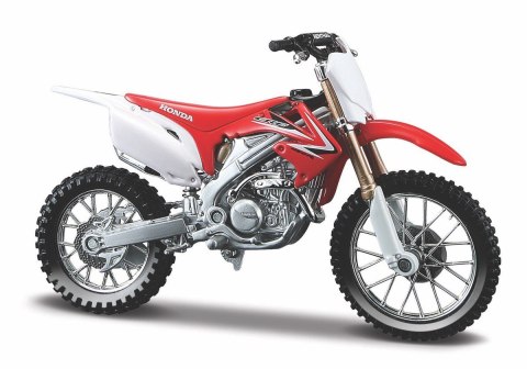 Model Motocykl Honda CRF 450R z podstawką 1/18 Maisto