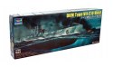 Model do sklejania DKM Type VII-C U-boat 1/144 Trumpeter