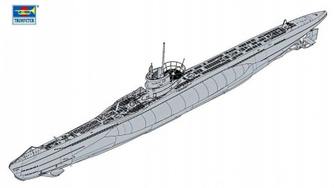 Model do sklejania DKM Type VII-C U-boat 1/144 Trumpeter