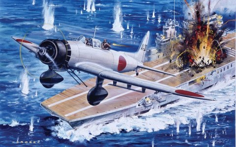 Model plastikowy Aichi D3A1 Val 1/72 Airfix