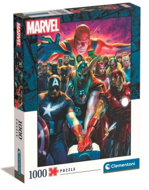 Puzzle 1000 elementów High Quality, The Avengers Clementoni