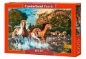 Puzzle 1000 elementów Konie Castor