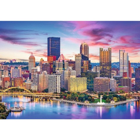 Puzzle 1000 elementów Pittsburgh Pensylwania USA Trefl